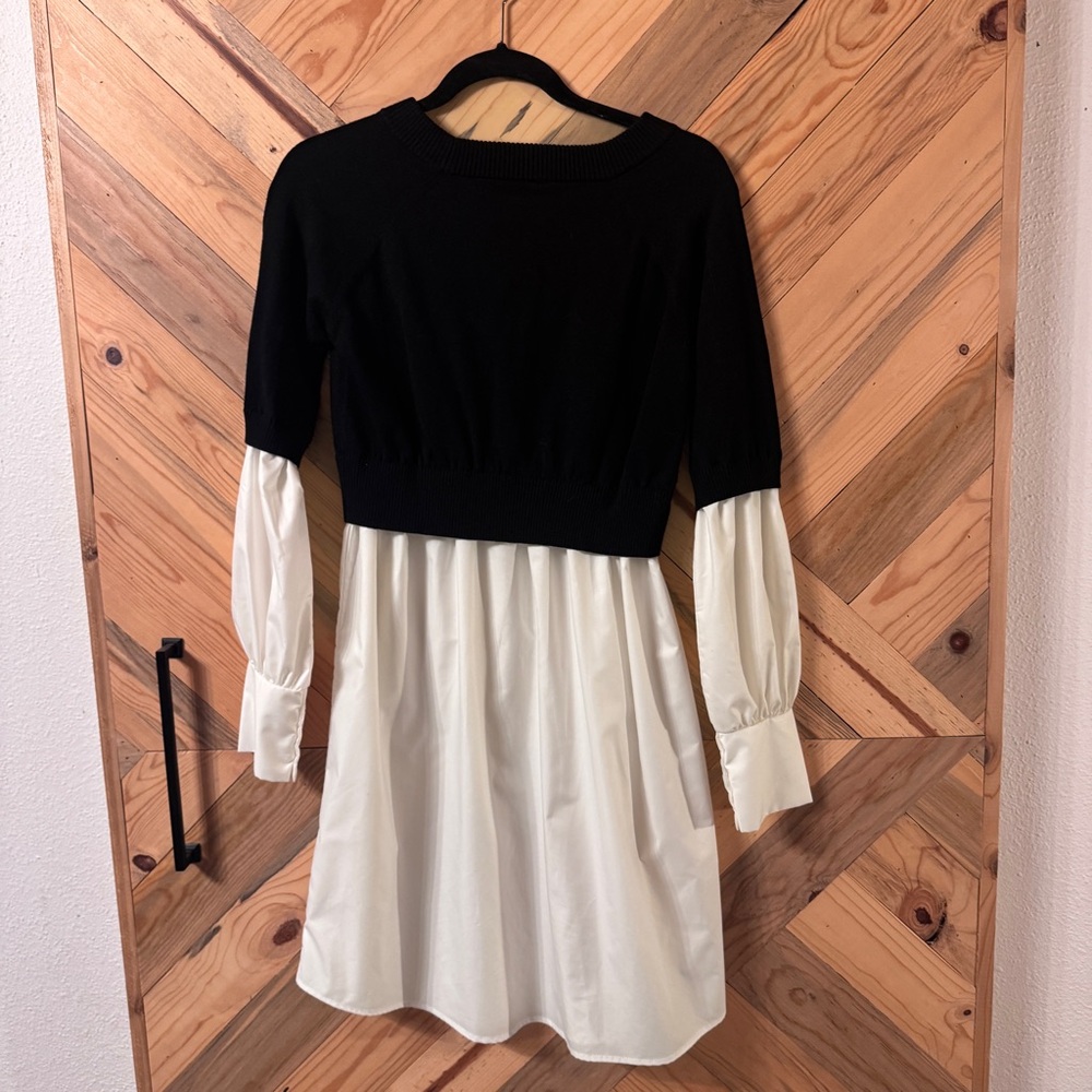 Bobeau Black Knit Sweater